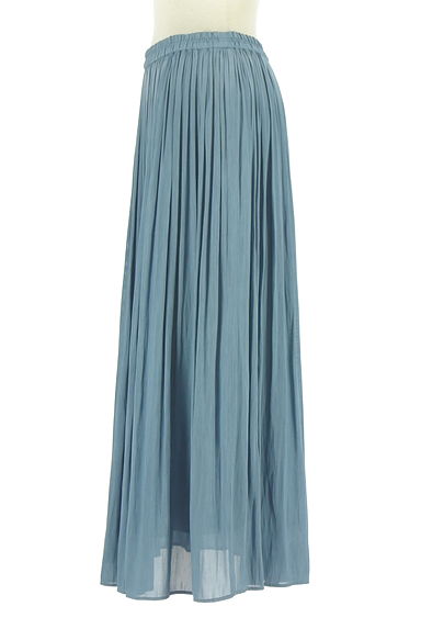 クリックで大画像表示 LAUTREAMONT(ロートレアモン)の古着「ギャザーロングシアースカート(ロングスカート・マキシスカート)」大画像3へ