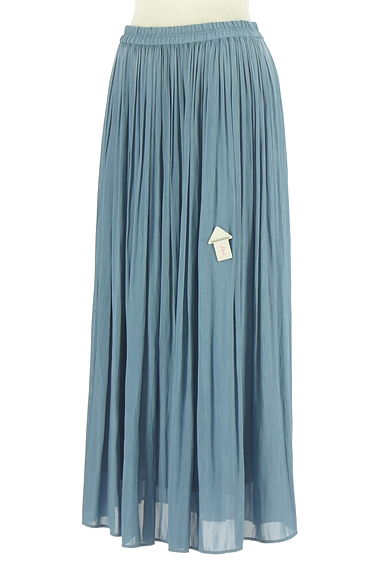 クリックで大画像表示 LAUTREAMONT(ロートレアモン)の古着「ギャザーロングシアースカート(ロングスカート・マキシスカート)」大画像4へ