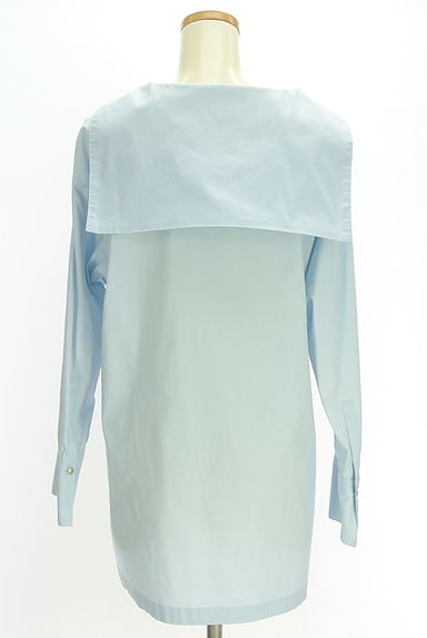 LAUTREAMONT（ロートレアモン）の古着「セーラー衿チュニックシャツ（ワンピース・チュニック）」大画像２へ