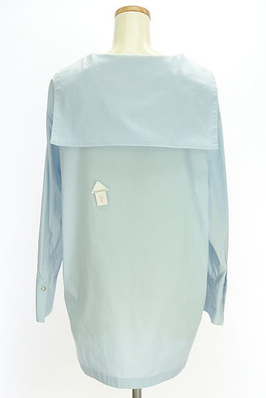 LAUTREAMONT（ロートレアモン）の古着「セーラー衿チュニックシャツ（ワンピース・チュニック）」大画像４へ