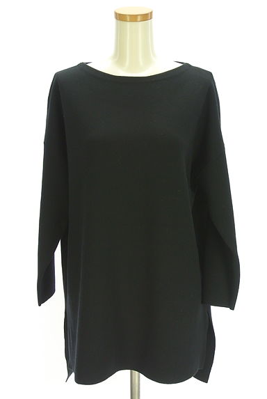 LAUTREAMONT（ロートレアモン）の古着「ボートネックハイゲージニットチュニック（ニット）」大画像１へ