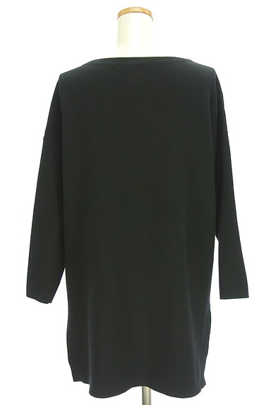 LAUTREAMONT（ロートレアモン）の古着「ボートネックハイゲージニットチュニック（ニット）」大画像２へ