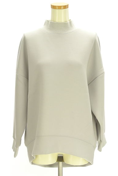 クリックで大画像表示 LAUTREAMONT(ロートレアモン)の古着「ハイネックダンボールカットソー(スウェット・パーカー)」大画像1へ