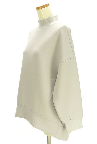 クリックで大画像表示 LAUTREAMONT(ロートレアモン)の古着「ハイネックダンボールカットソー(スウェット・パーカー)」大画像3へ