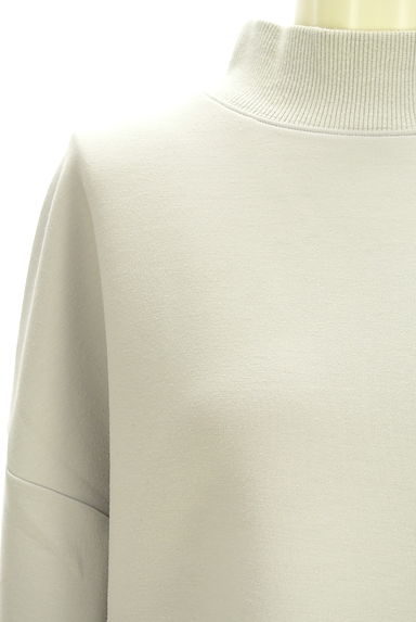 クリックで大画像表示 LAUTREAMONT(ロートレアモン)の古着「ハイネックダンボールカットソー(スウェット・パーカー)」大画像4へ