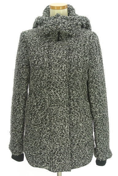 AZUL BY MOUSSY（アズールバイマウジー）の古着「メランジ中綿ショートコート（コート）」大画像１へ