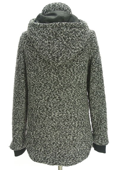 AZUL BY MOUSSY（アズールバイマウジー）の古着「メランジ中綿ショートコート（コート）」大画像２へ