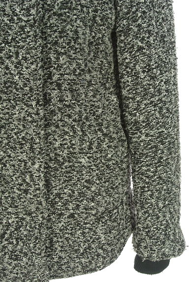 AZUL BY MOUSSY（アズールバイマウジー）の古着「メランジ中綿ショートコート（コート）」大画像５へ