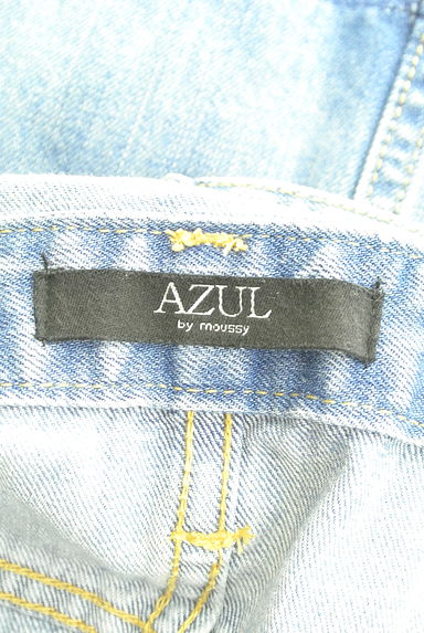 クリックで大画像表示 AZUL BY MOUSSY(アズールバイマウジー)の古着「ミモレ丈デニムサロペットスカート(オーバーオール・サロペット)」大画像6へ