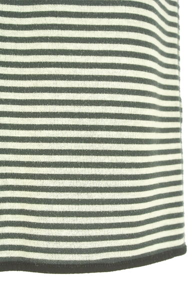 AZUL BY MOUSSY（アズールバイマウジー）の古着「膝丈ボーダーニットスカート（スカート）」大画像５へ