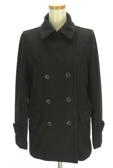 AZUL BY MOUSSY（アズールバイマウジー）の古着「ミドル丈ピーコート（コート）」大画像１へ