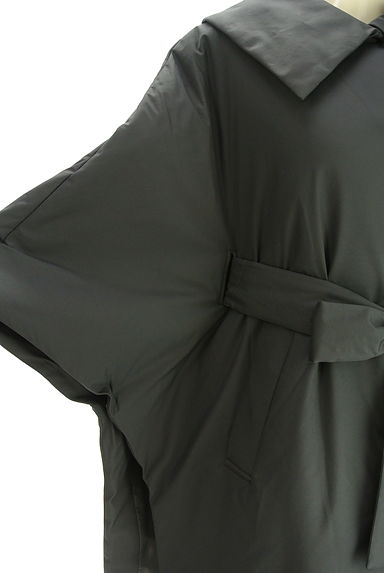 TOMORROWLAND（トゥモローランド）の古着「BALLSEY ベルト付き中綿ミドルコート（ブルゾン・スタジャン）」大画像４へ