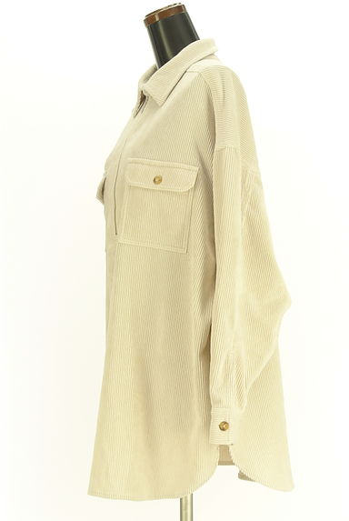 Snidel（スナイデル）の古着「ハーフジップコーデュロイシャツ（カットソー・プルオーバー）」大画像３へ