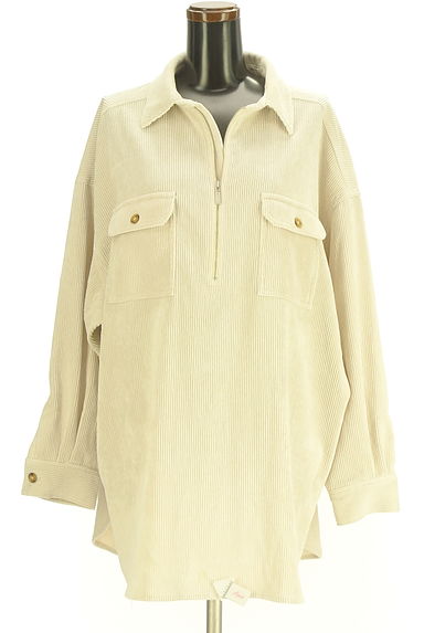 Snidel（スナイデル）の古着「ハーフジップコーデュロイシャツ（カットソー・プルオーバー）」大画像４へ