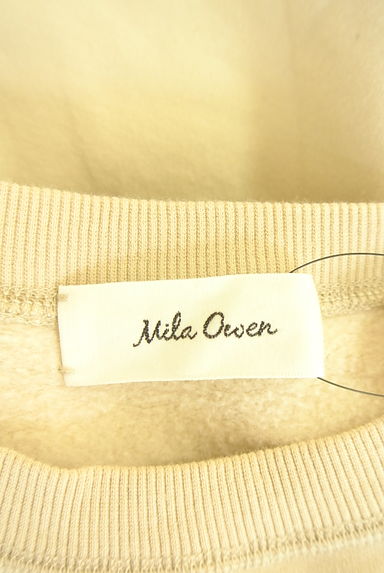 クリックで大画像表示 Mila Owen(ミラオーウェン)の古着「裏起毛オーバーサイズスウェット(スウェット・パーカー)」大画像6へ