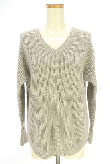 BARNYARDSTORM（バンヤードストーム）の古着「Vネックワッフルニットトップス（ニット）」大画像１へ