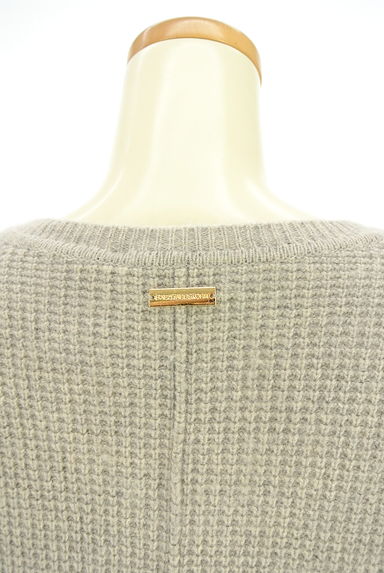 BARNYARDSTORM（バンヤードストーム）の古着「Vネックワッフルニットトップス（ニット）」大画像５へ