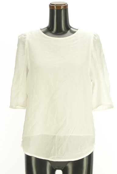 UNITED ARROWS（ユナイテッドアローズ）の古着「EMMEL REFINES 5分袖シアーブラウス（カットソー・プルオーバー）」大画像１へ