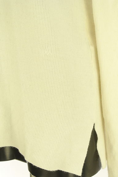 Mila Owen（ミラオーウェン）の古着「ワンポイントタートルネックリブニット（ニット）」大画像５へ