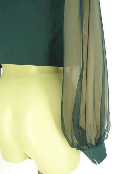 EPOCA（エポカ）の古着「袖チュール切替ノーカラージャケット（ジャケット）」大画像４へ