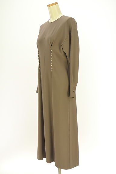 CAST:（キャストコロン）の古着「ウエストステッチ切替ワンピース（ワンピース・チュニック）」大画像３へ