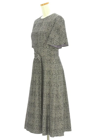 EPOCA（エポカ）の古着「半そでチェック柄ワンピース（ワンピース・チュニック）」大画像３へ