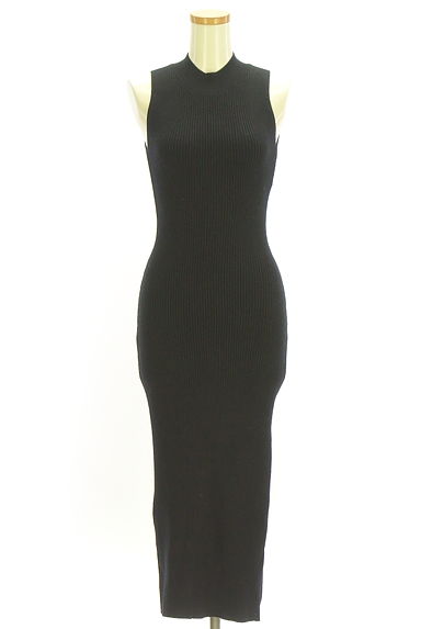 クリックで大画像表示 RESEXXY(リゼクシー)の古着「ノースリニットワンピ+シャギーニット(ツーピース(ジャケット+ワンピース))」大画像5へ