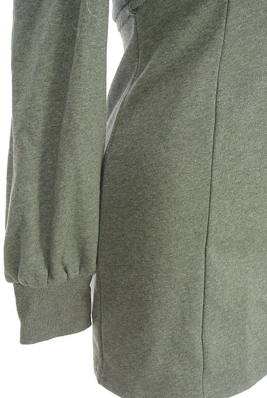 RESEXXY（リゼクシー）の古着「オープンショルダースウェットミニワンピ（ワンピース・チュニック）」大画像５へ