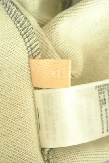 RESEXXY（リゼクシー）の古着「オープンショルダースウェットミニワンピ（ワンピース・チュニック）」大画像６へ