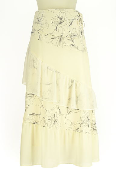 MERCURYDUO（マーキュリーデュオ）の古着「花柄ティアードフリルロングスカート（ロングスカート・マキシスカート）」大画像１へ