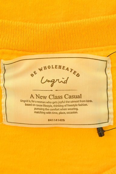 Ungrid（アングリッド）の古着「オーバーサイズロゴTシャツ（Ｔシャツ）」大画像６へ