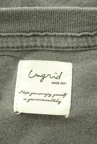 クリックで大画像表示 Ungrid(アングリッド)の古着「ヴィンテージ風ロゴTシャツ(Tシャツ)」大画像6へ