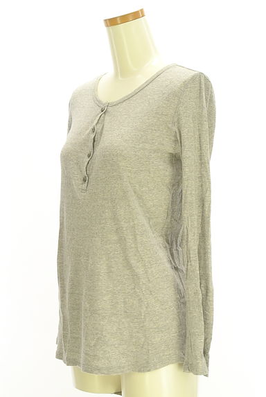 Ungrid（アングリッド）の古着「ヘンリーネックカットソー（カットソー・プルオーバー）」大画像３へ