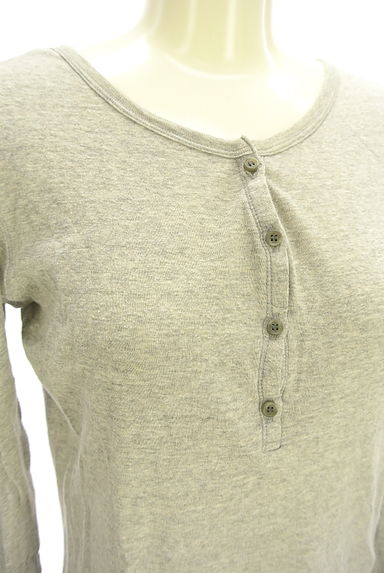 Ungrid（アングリッド）の古着「ヘンリーネックカットソー（カットソー・プルオーバー）」大画像４へ