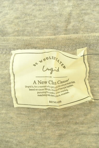 Ungrid（アングリッド）の古着「ヘンリーネックカットソー（カットソー・プルオーバー）」大画像６へ