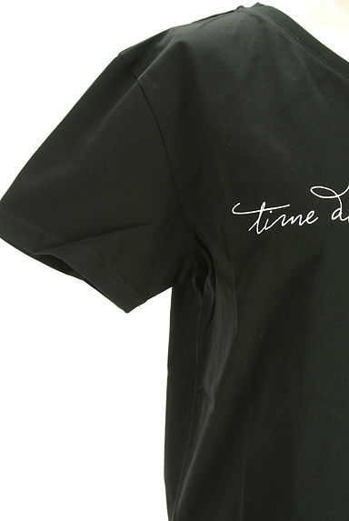 INDIVI（インディヴィ）の古着「VネックロゴTシャツ（Ｔシャツ）」大画像５へ