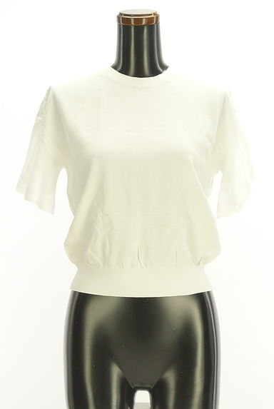 NOLLEY'S sophi（ノーリーズソフィ）の古着「フレアスリーブサマーニット（ニット）」大画像１へ