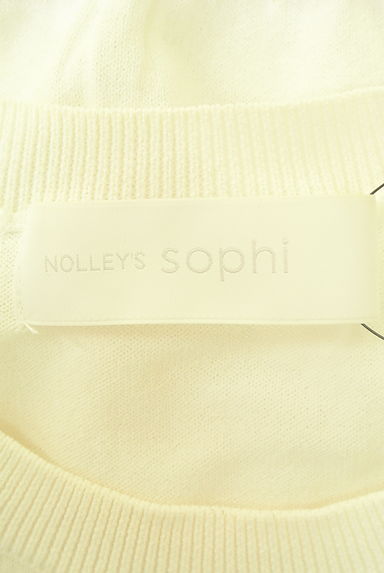 NOLLEY'S sophi（ノーリーズソフィ）の古着「フレアスリーブサマーニット（ニット）」大画像６へ