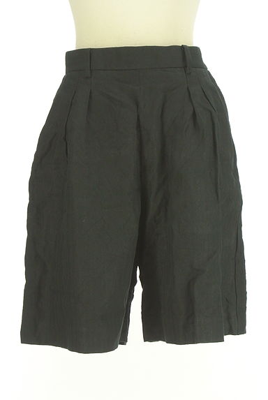 qualite（カリテ）の古着「ストライプ綿麻ショートパンツ（ショートパンツ・ハーフパンツ）」大画像１へ