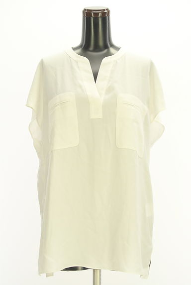 theory（セオリー）の古着「スキッパーブラウス（カットソー・プルオーバー）」大画像１へ