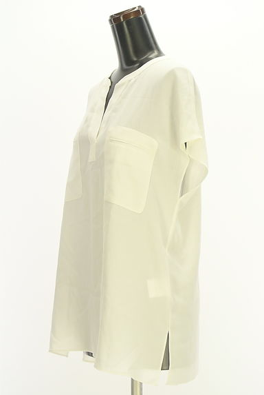 theory（セオリー）の古着「スキッパーブラウス（カットソー・プルオーバー）」大画像３へ