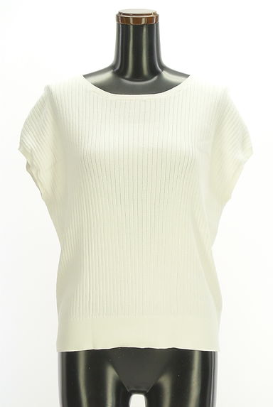 Stola.（ストラ）の古着「ノースリリブニットトップス（ニット）」大画像１へ