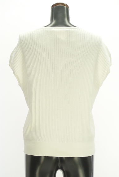 Stola.（ストラ）の古着「ノースリリブニットトップス（ニット）」大画像２へ