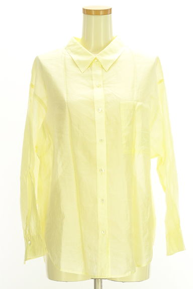 Stola.（ストラ）の古着「光沢シアーシャツ（ブラウス）」大画像１へ