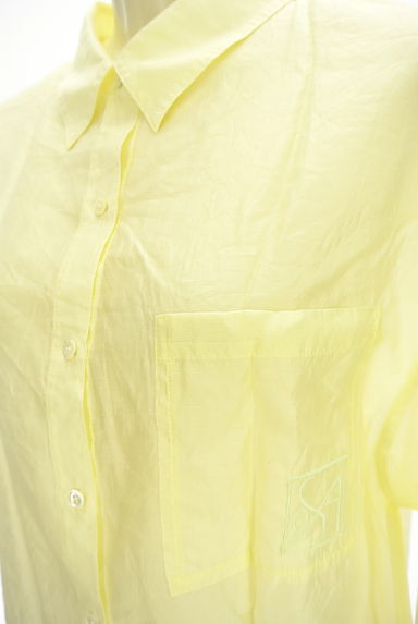 Stola.（ストラ）の古着「光沢シアーシャツ（ブラウス）」大画像４へ