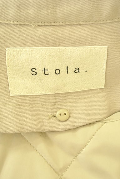 Stola.（ストラ）の古着「ライナー付きロングトレンチコート（トレンチコート）」大画像６へ