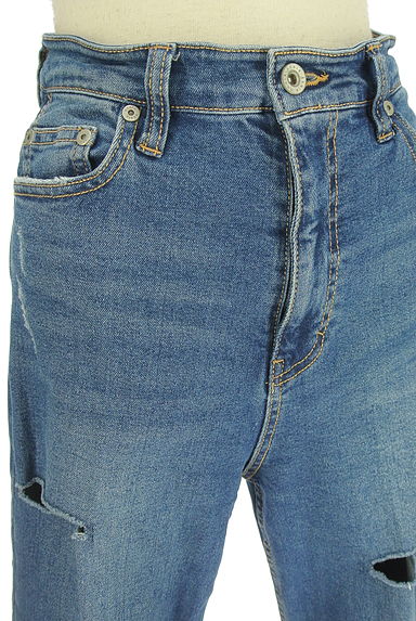 Stola.（ストラ）の古着「センタープレスストレッチストレートデニム（デニムパンツ）」大画像４へ