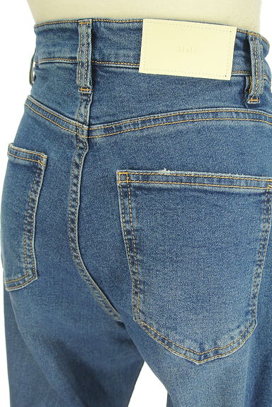Stola.（ストラ）の古着「センタープレスストレッチストレートデニム（デニムパンツ）」大画像５へ