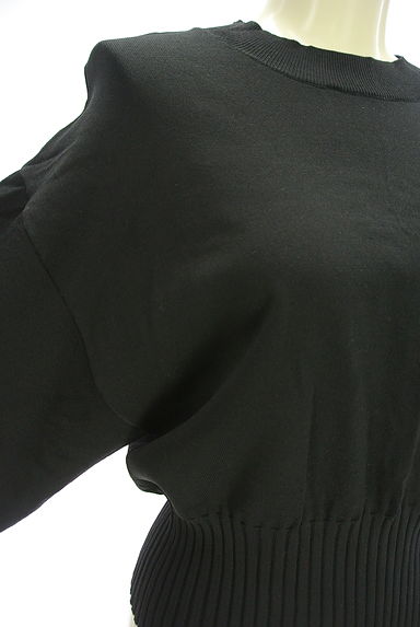 Mystrada（マイストラーダ）の古着「背中パールニットトップス（ニット）」大画像４へ