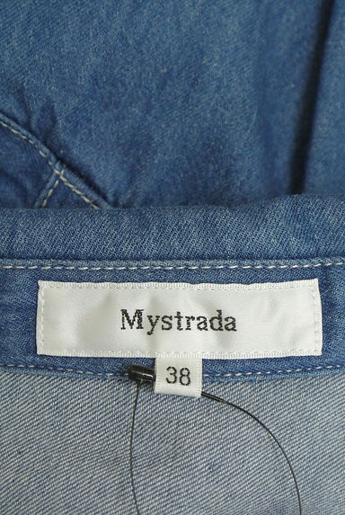 Mystrada（マイストラーダ）の古着「ショート丈デニムシャツ（カジュアルシャツ）」大画像６へ